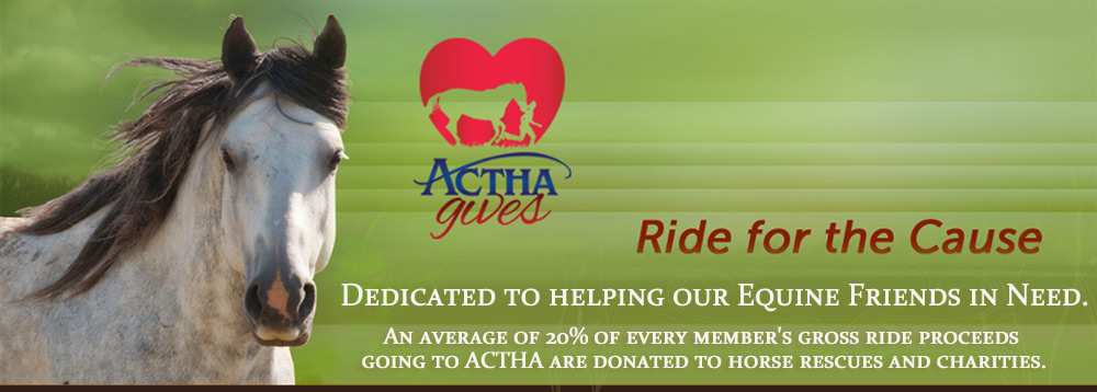 Ride for the Cause, ACTHA gives